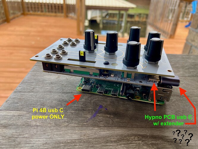 Pi 4B vs Hypno usb C's